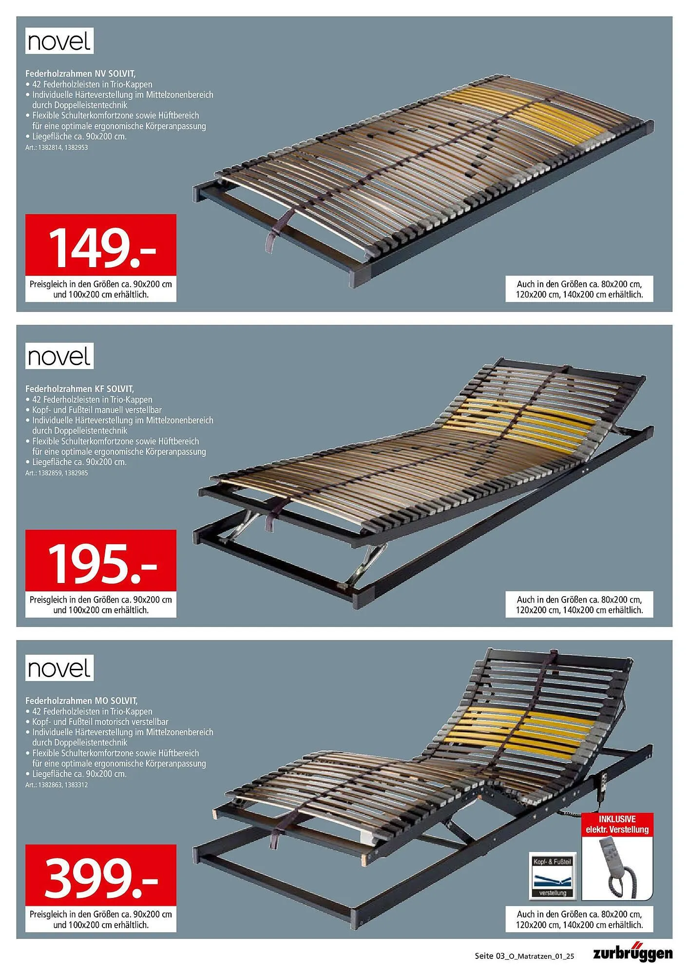 Zurbrüggen Prospekt von 2. Juni bis 30. Juni 2025 - Prospekt seite 3