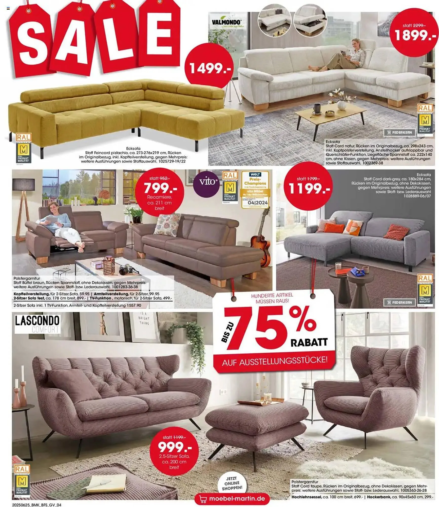 Möbel Martin Prospekt von 25. Juni bis 15. Juli 2025 - Prospekt seite 4