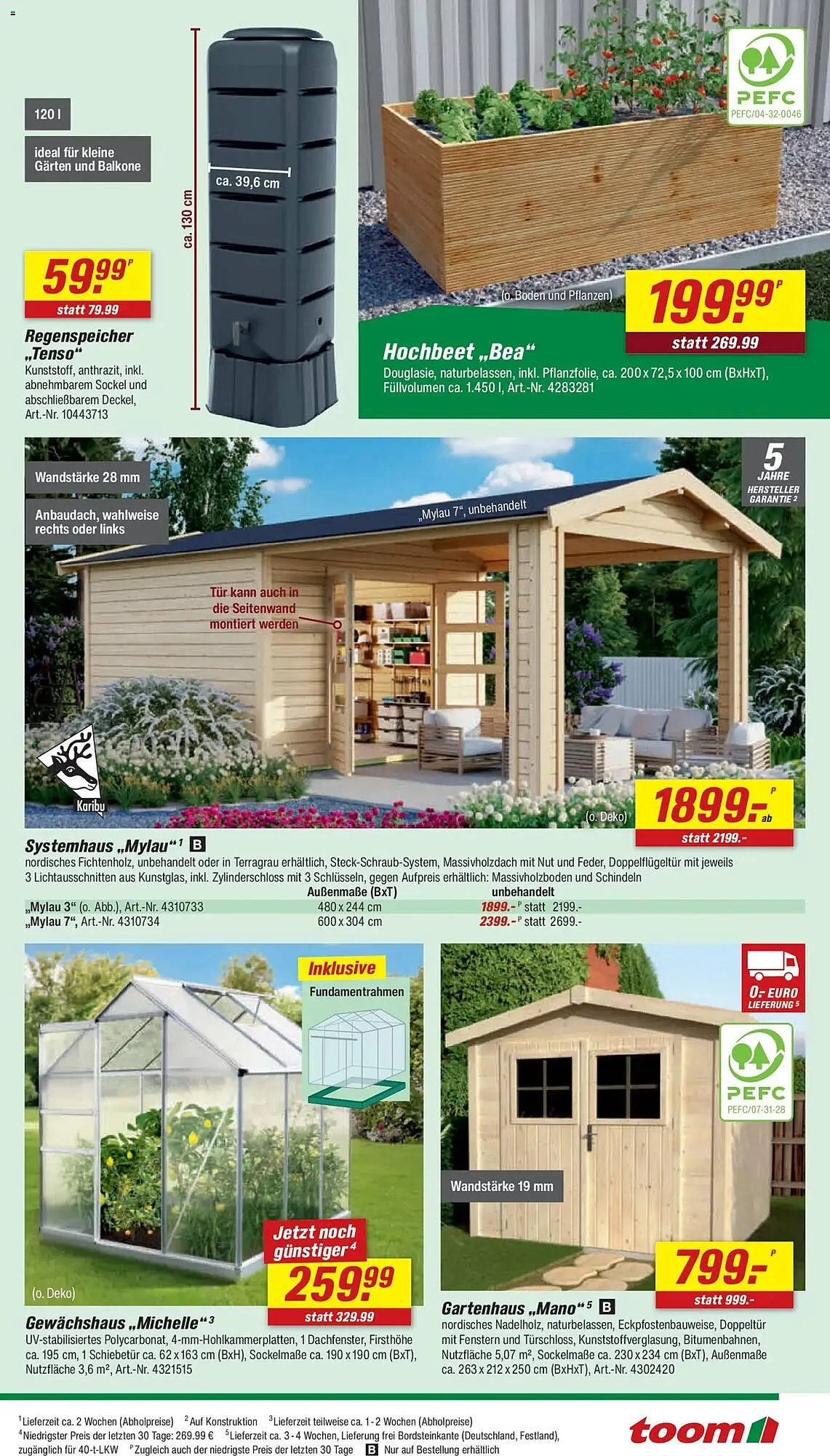 Toom Baumarkt Prospekt von 25. April bis 1. Mai 2026 - Prospekt seite 9