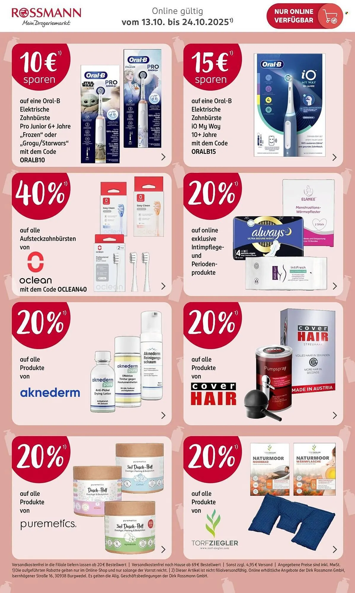 Rossmann Prospekt von 13. Oktober bis 24. Oktober 2025 - Prospekt seite 3