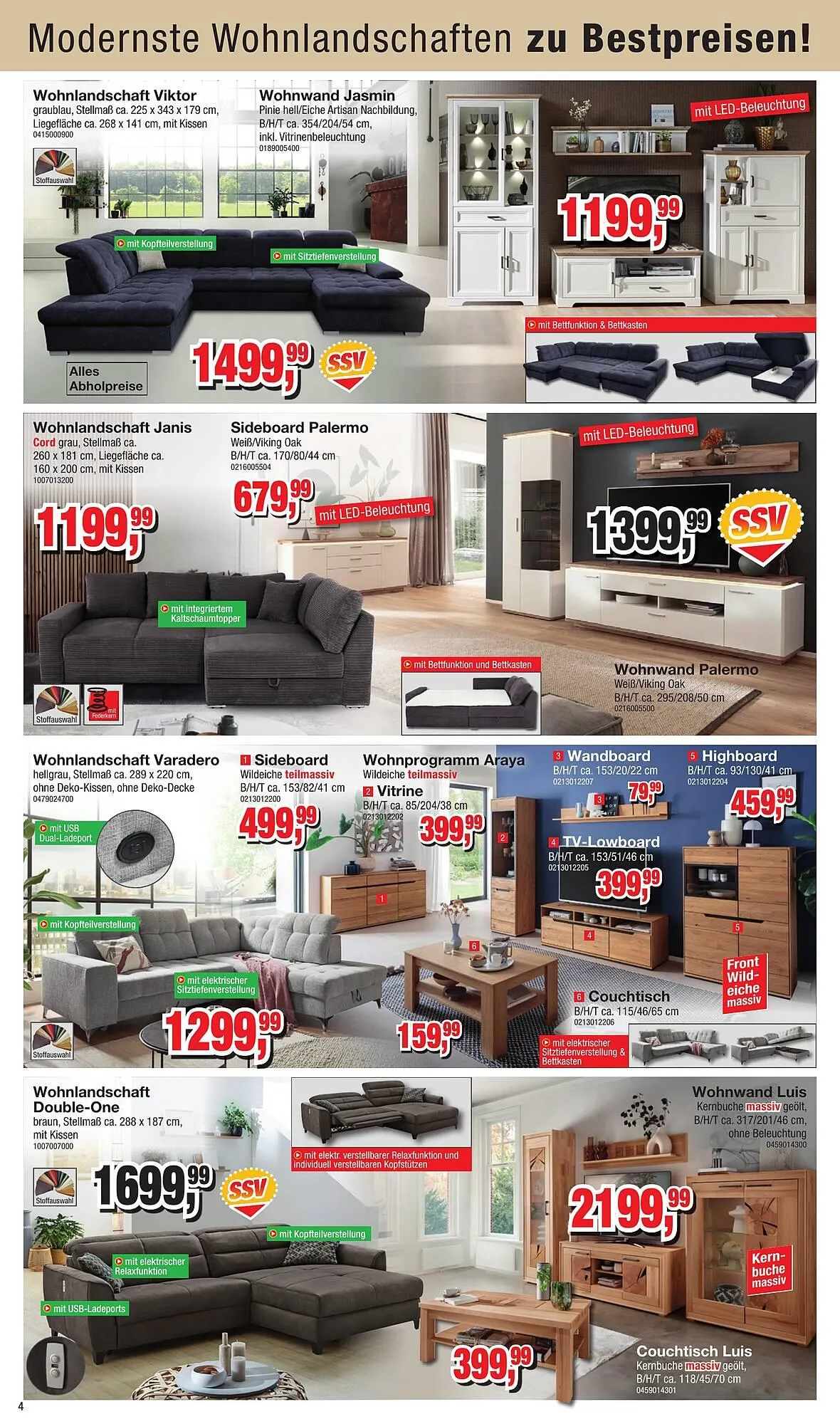 Möbelfundgrube Prospekt von 3. Juli bis 16. Juli 2025 - Prospekt seite 4