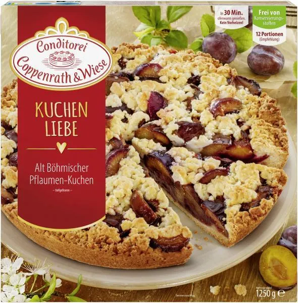 Coppenrath & Wiese Alt-Böhmischer Pflaumenkuchen 1,25 kg