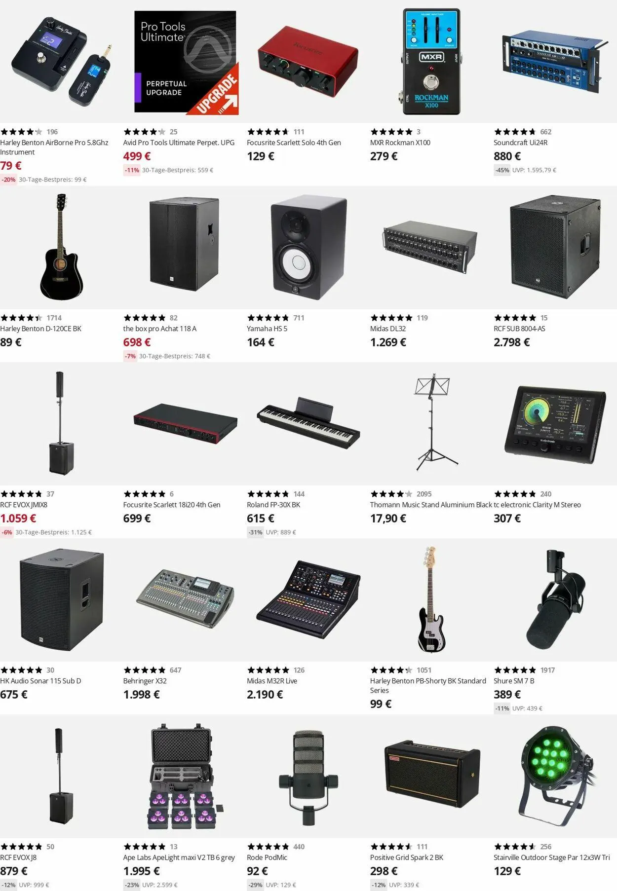 Thomann Aktueller Prospekt von 7. April bis 16. April 2025 - Prospekt seite 6