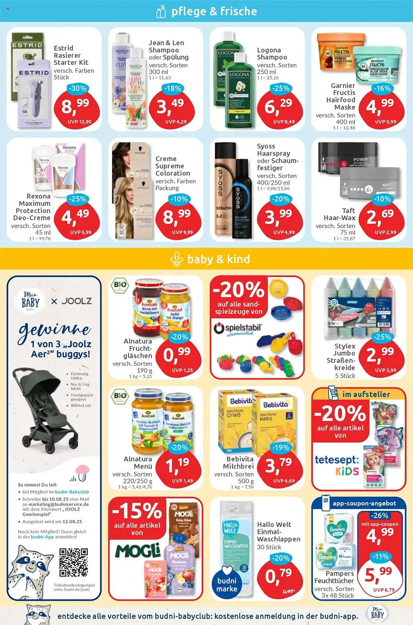 Budni Prospekt von 28. Juli bis 2. August 2025 - Prospekt seite 3