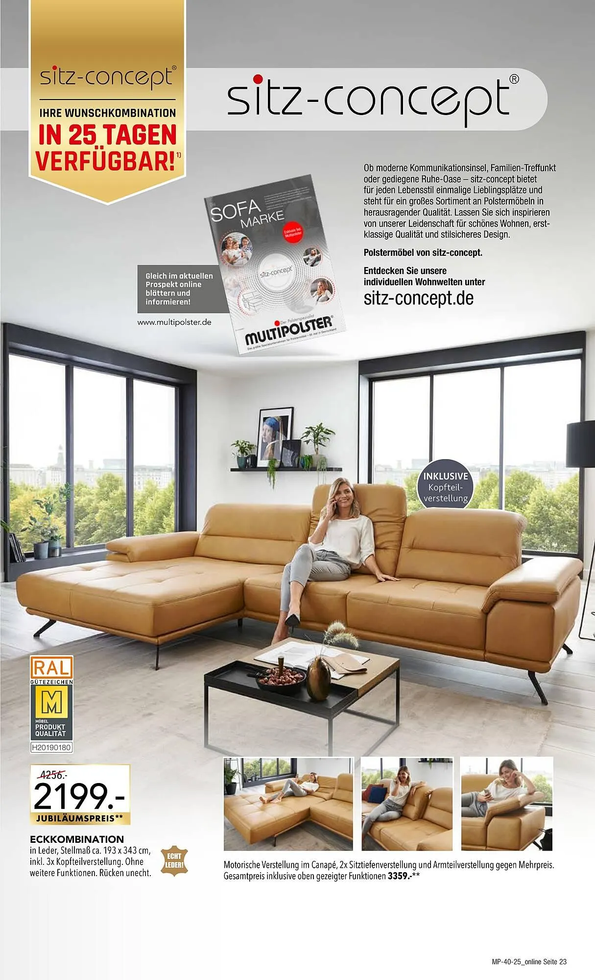 Multipolster Prospekt von 1. Oktober bis 31. Oktober 2025 - Prospekt seite 23