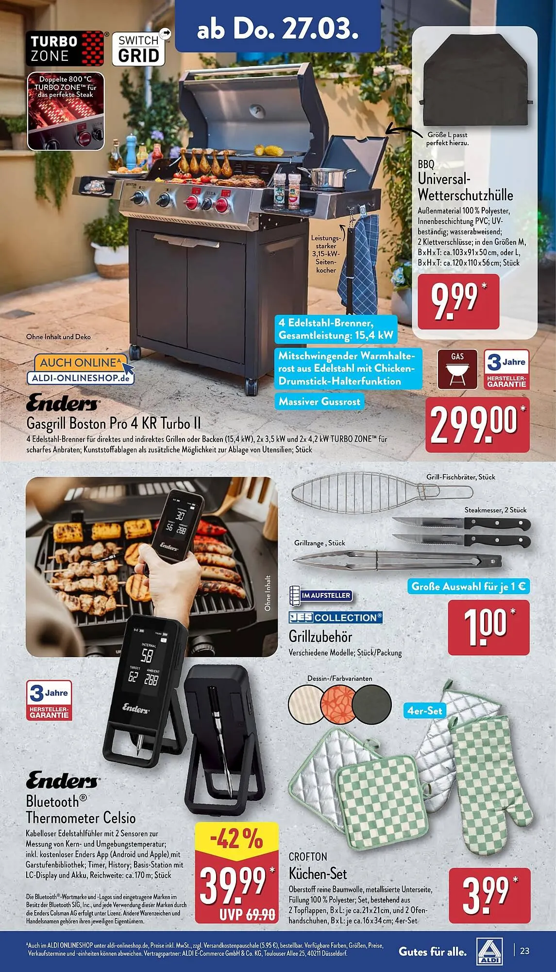 Aldi Nord Prospekt von 24. März bis 29. März 2025 - Prospekt seite 23