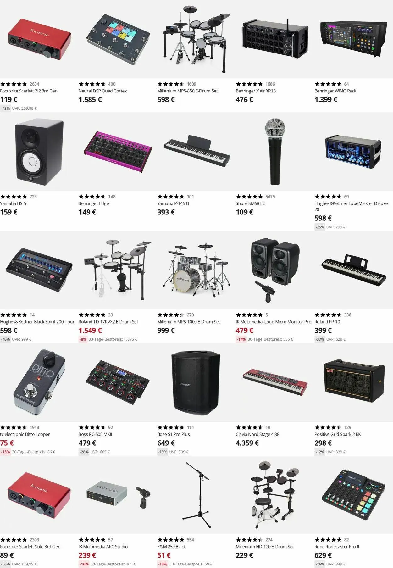 Thomann Aktueller Prospekt von 26. Mai bis 4. Juni 2025 - Prospekt seite 4