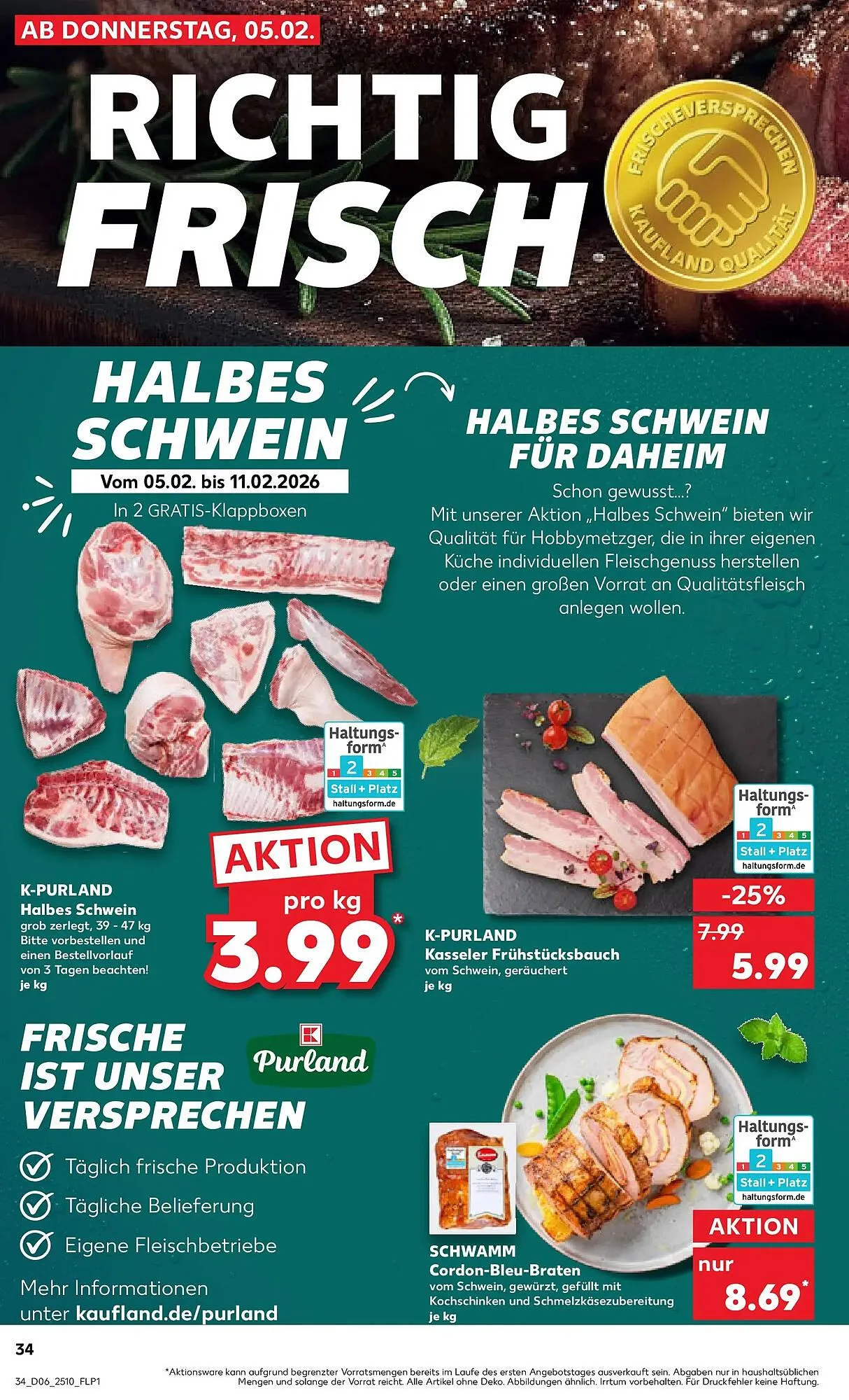 Kaufland Prospekt von 8. Februar bis 11. Februar 2026 - Prospekt seite 34