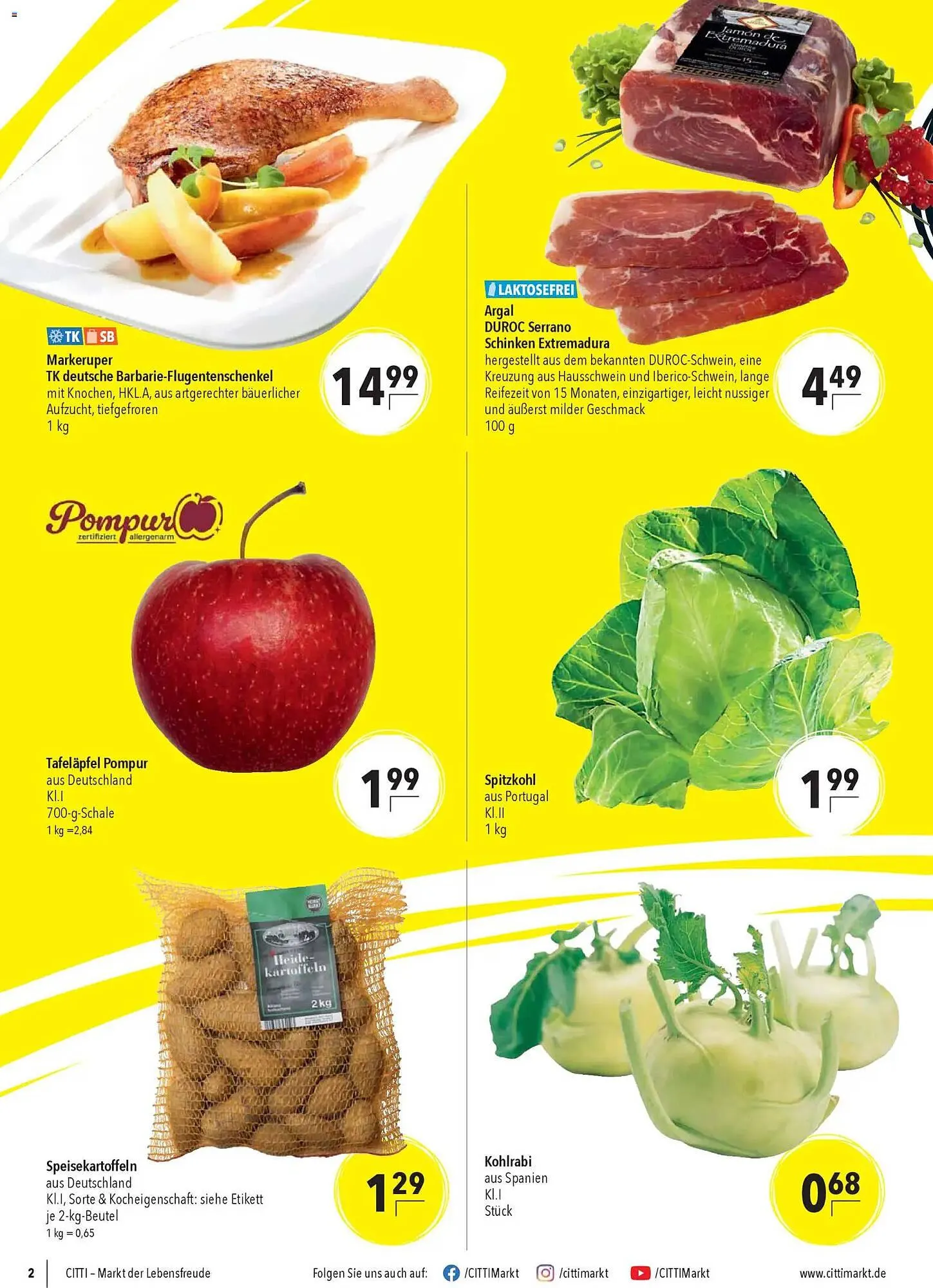 CITTI Markt Prospekt von 4. Februar bis 10. Februar 2026 - Prospekt seite 2