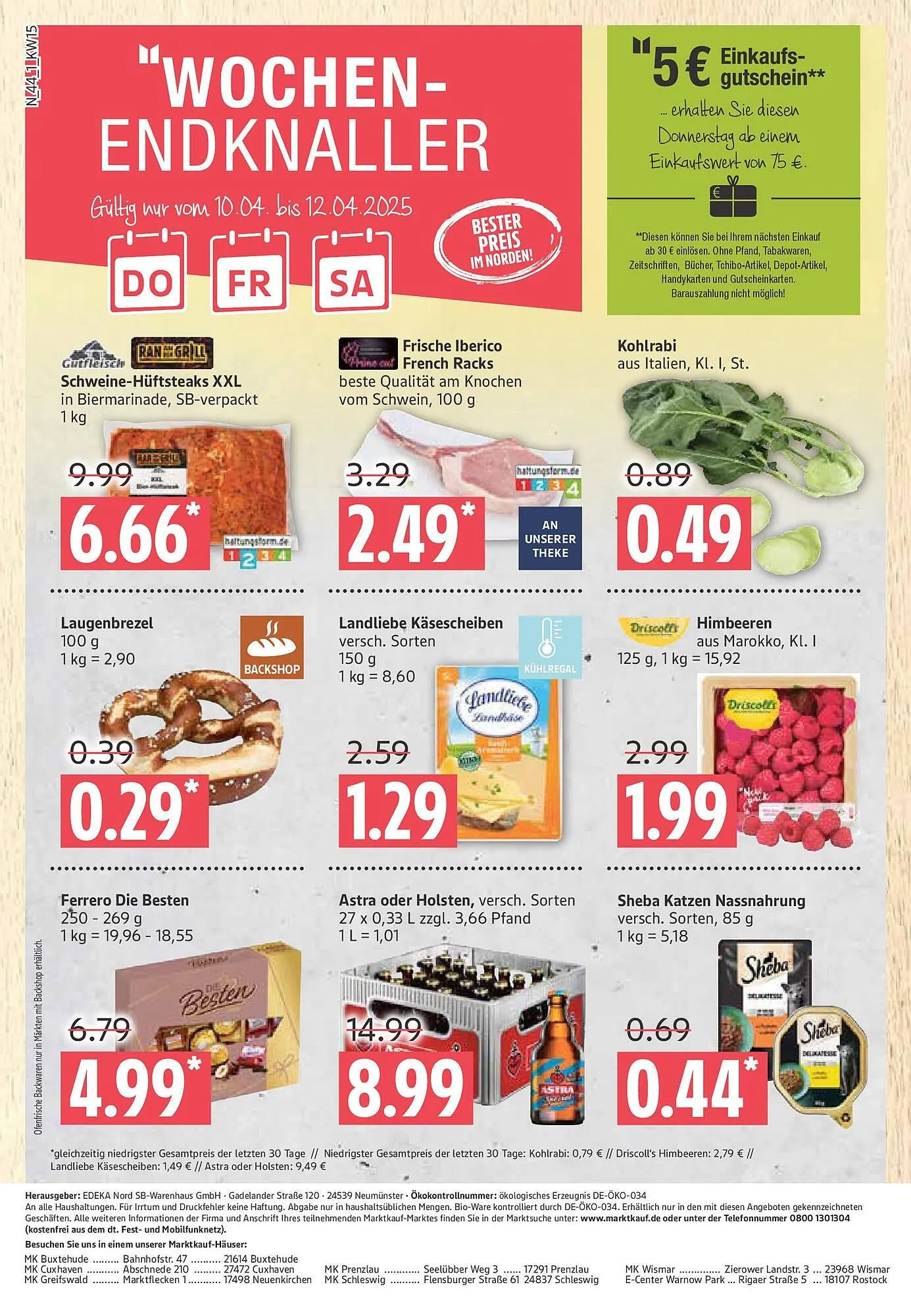 Marktkauf Prospekt von 6. April bis 14. April 2025 - Prospekt seite 44