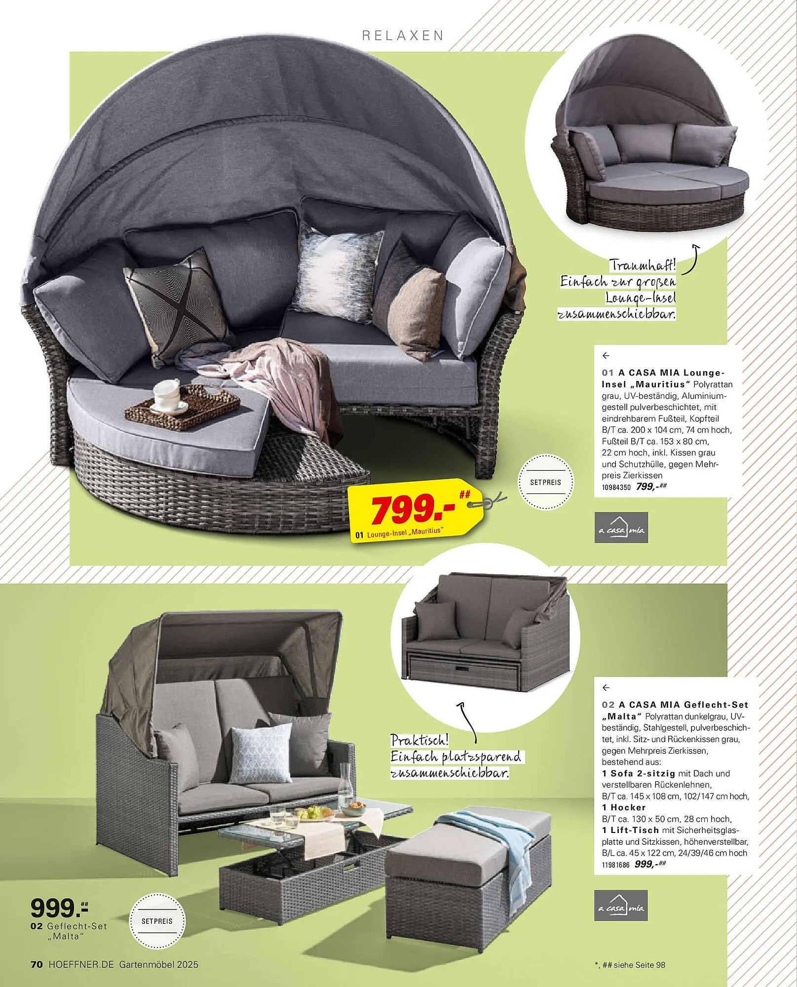 Höffner Prospekt von 31. Januar bis 31. Juli 2025 - Prospekt seite 70