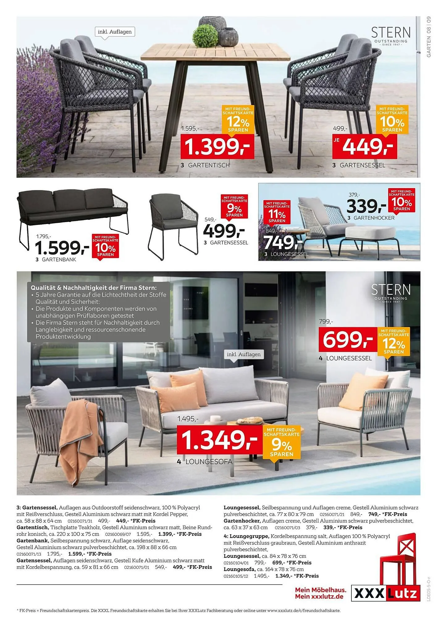 XXXLutz Prospekt von 12. Mai bis 25. Mai 2025 - Prospekt seite 9
