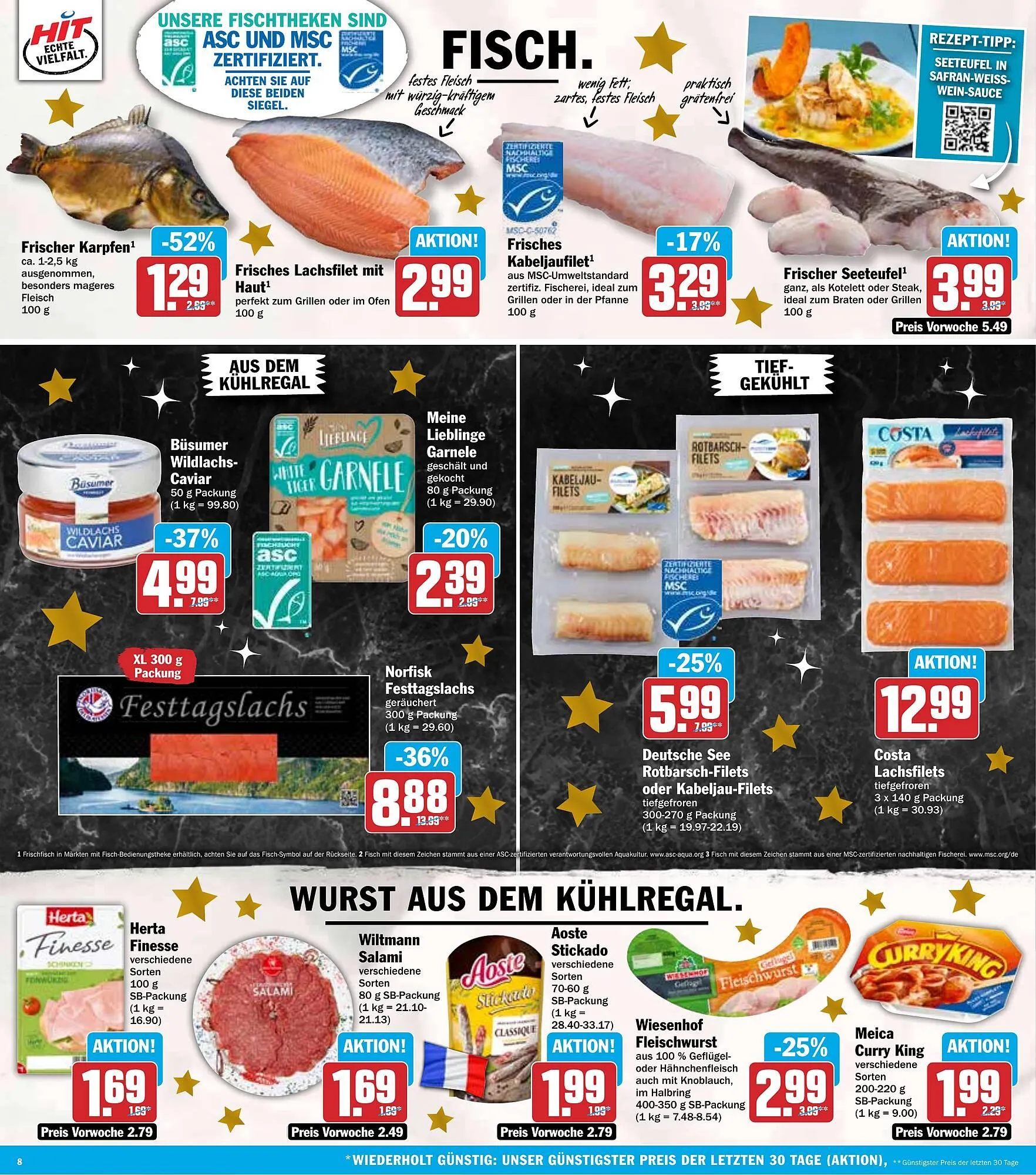 HIT Prospekt von 15. Dezember bis 20. Dezember 2025 - Prospekt seite 8