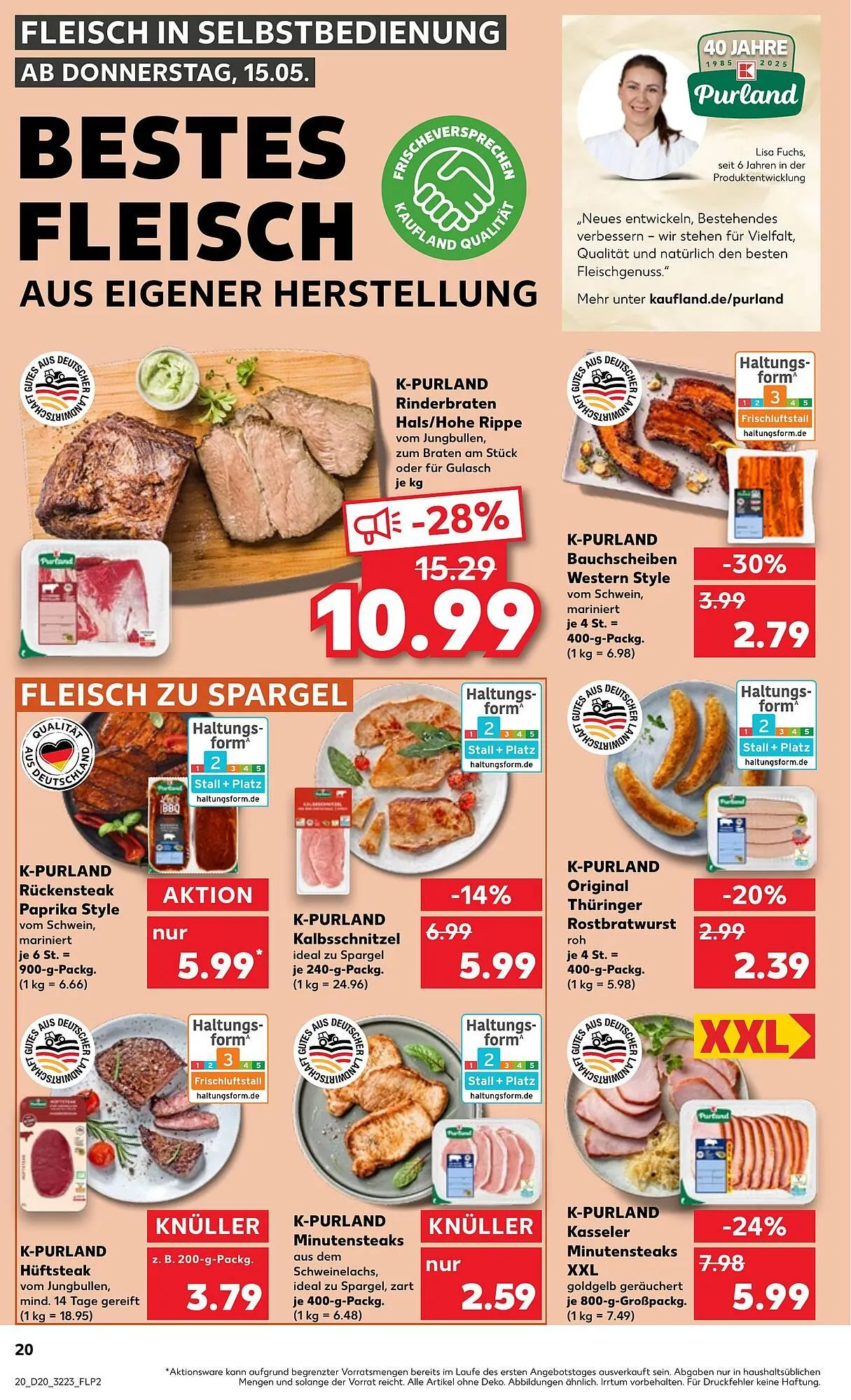 Kaufland Prospekt von 15. Mai bis 21. Mai 2025 - Prospekt seite 20