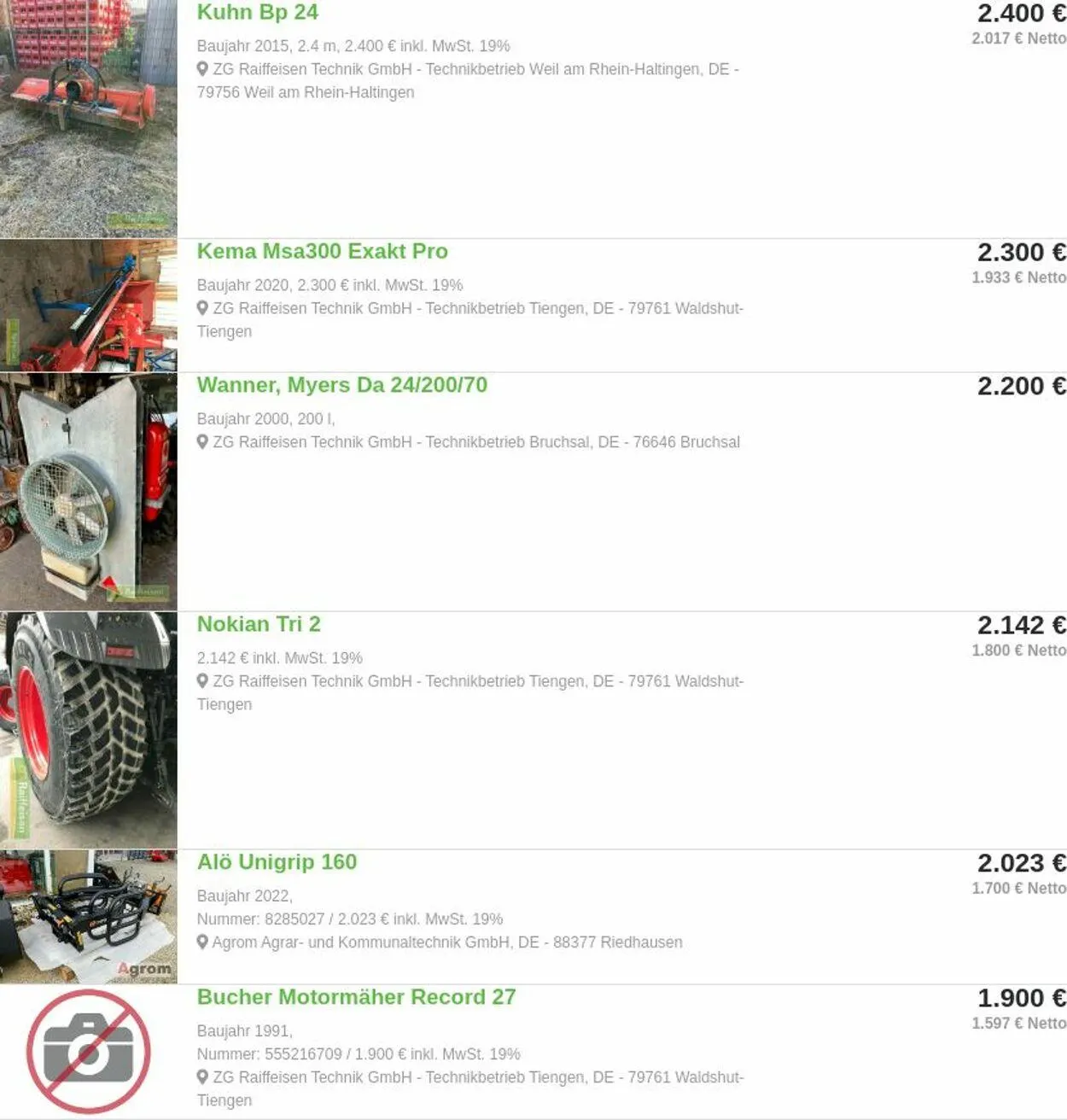 ZG Raiffeisen Aktueller Prospekt von 31. März bis 9. April 2025 - Prospekt seite 34