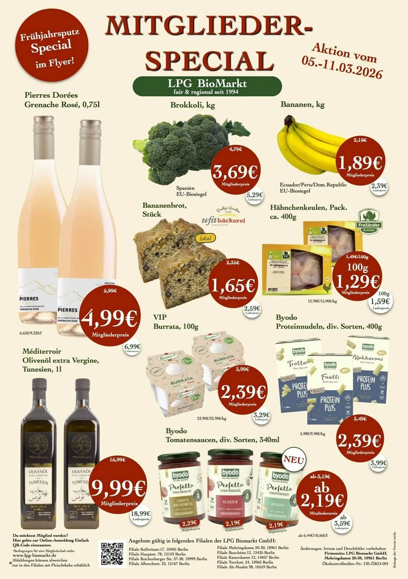 LPG Biomarkt Prospekt - 1