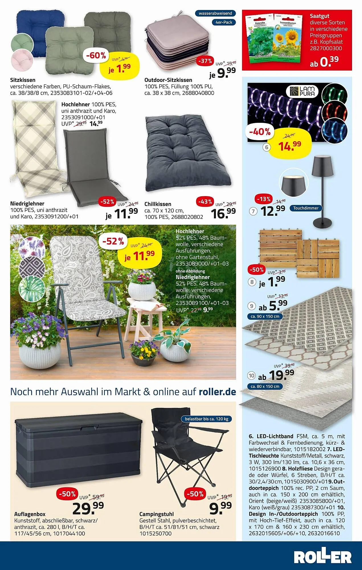 ROLLER Prospekt von 6. April bis 19. April 2025 - Prospekt seite 5