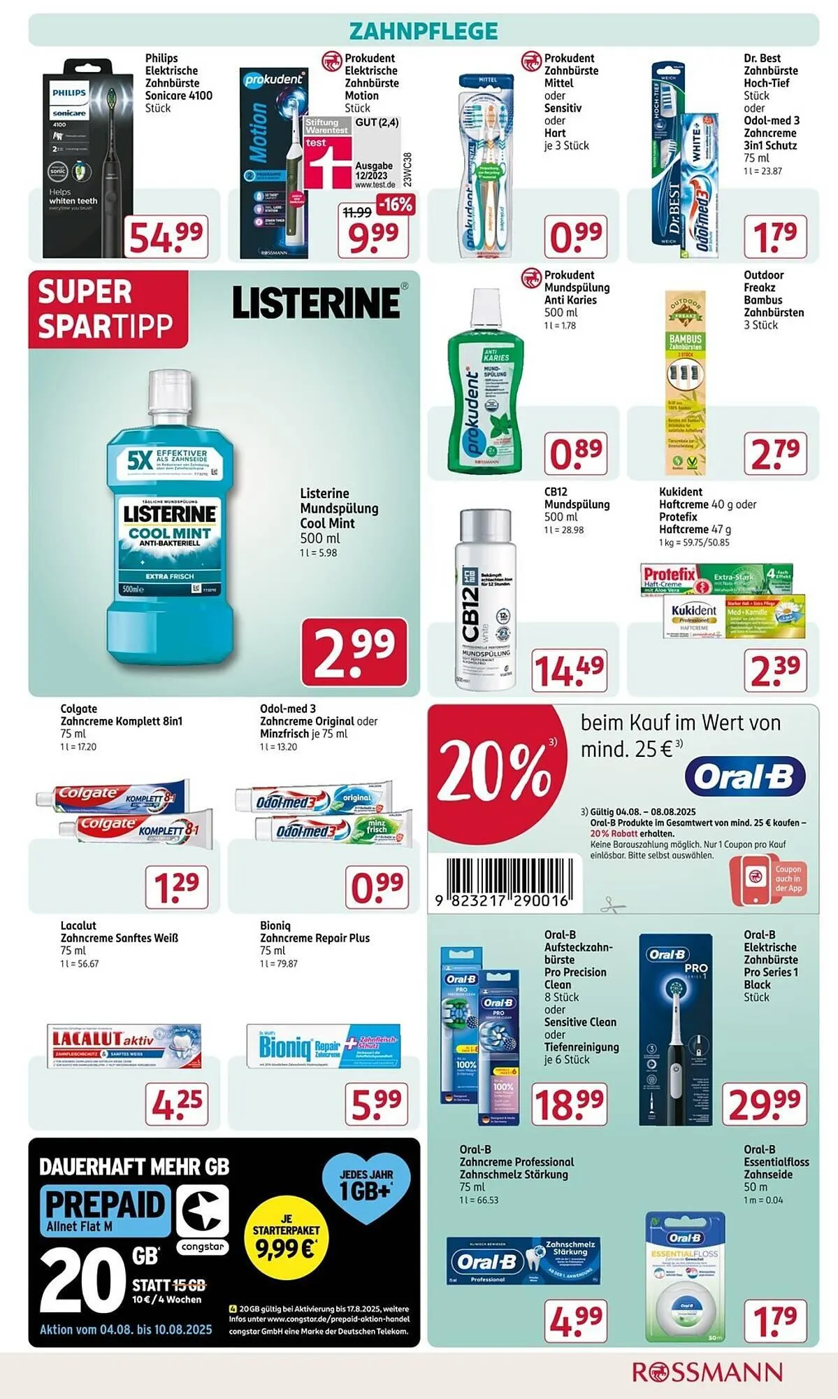 Rossmann Prospekt von 4. August bis 8. August 2025 - Prospekt seite 15