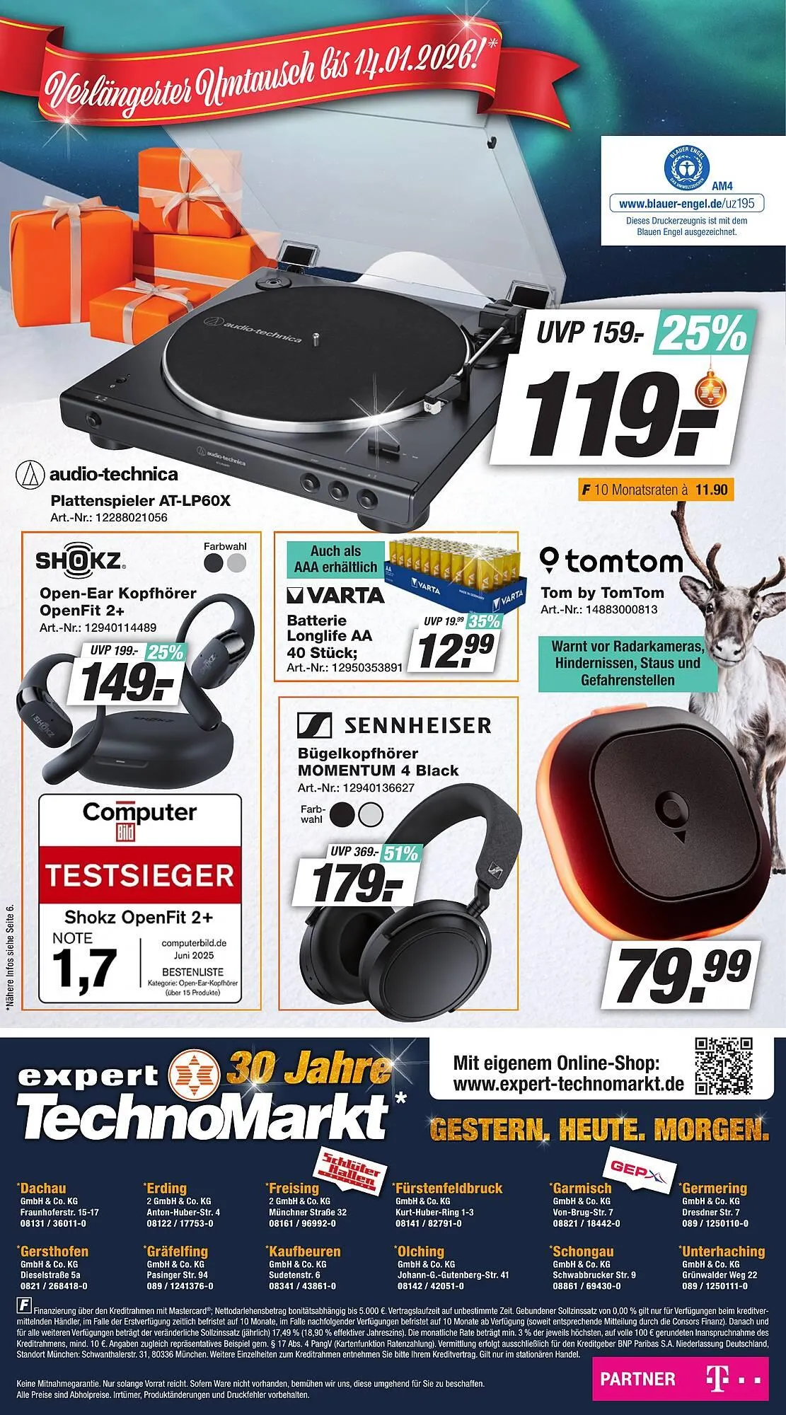 Expert Technomarkt Prospekt von 7. Dezember bis 13. Dezember 2025 - Prospekt seite 20