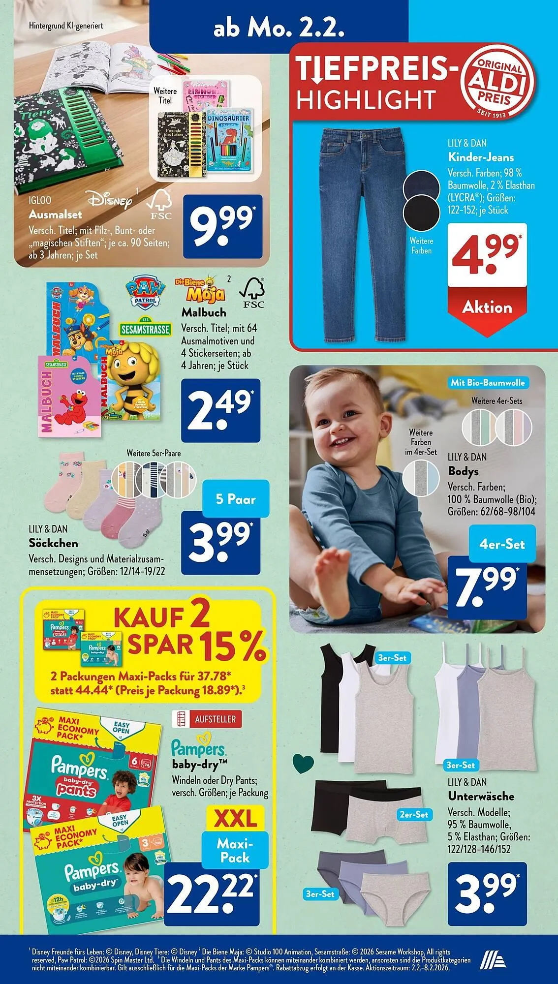 Aldi Süd Prospekt von 2. Februar bis 8. Februar 2026 - Prospekt seite 3