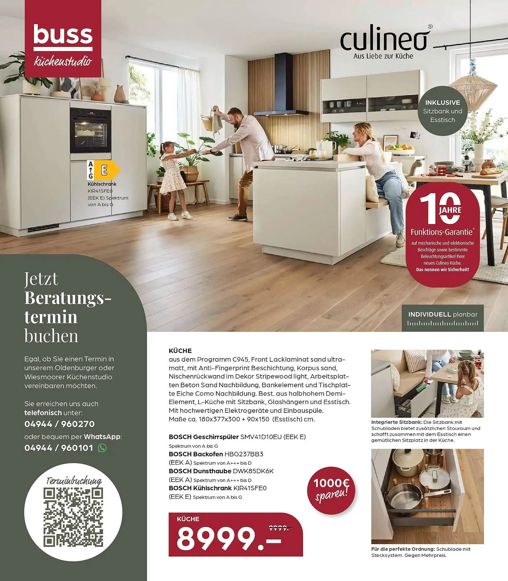 Möbel Buss Prospekt von 8. April bis 13. April 2026 - Prospekt seite 30