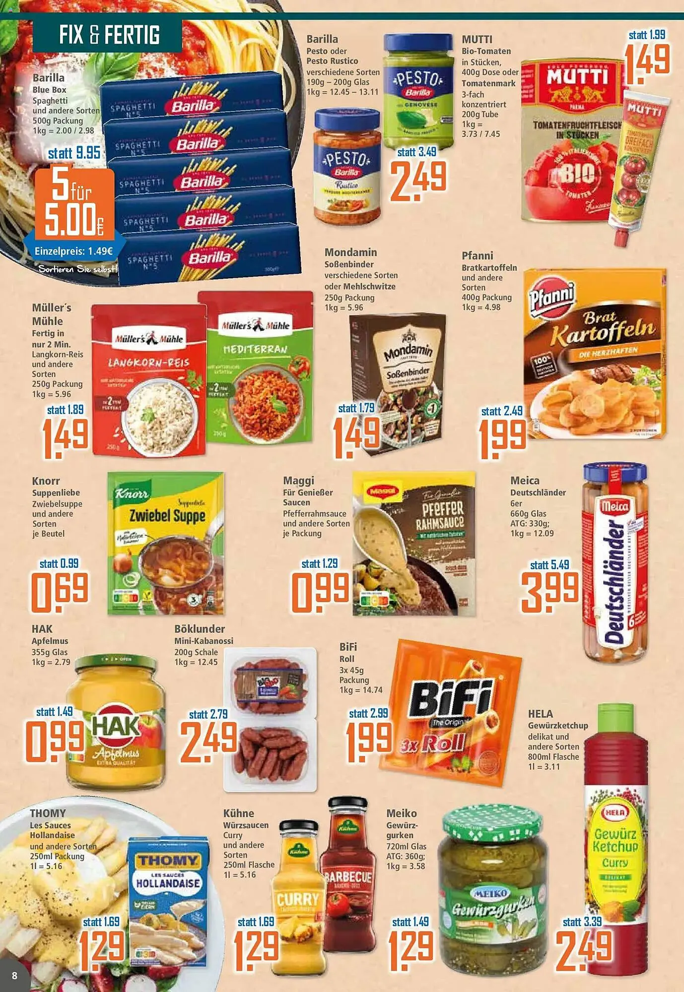 Klaas und Kock Prospekt von 27. April bis 2. Mai 2026 - Prospekt seite 8