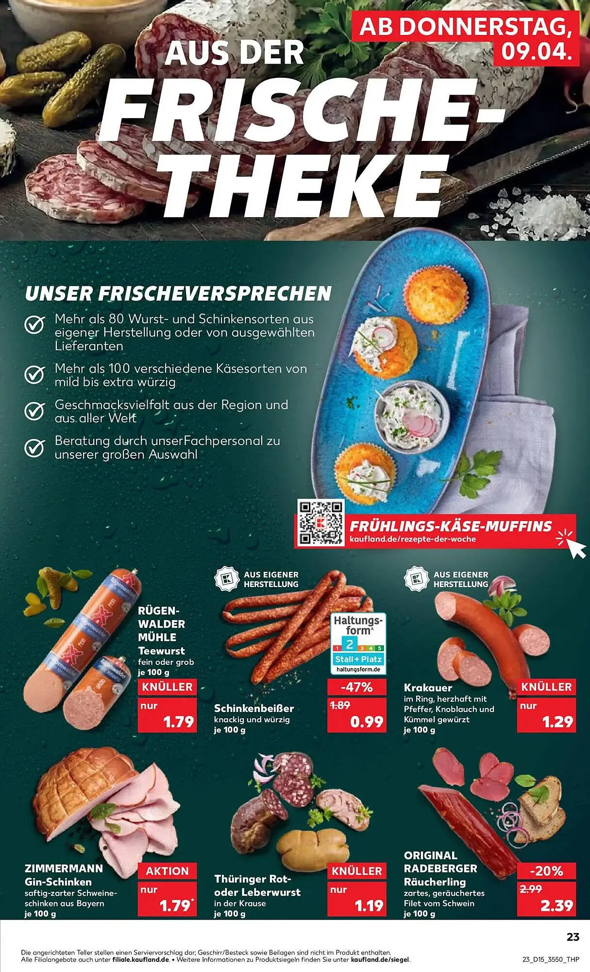 Kaufland Prospekt von 9. April bis 15. April 2026 - Prospekt seite 23