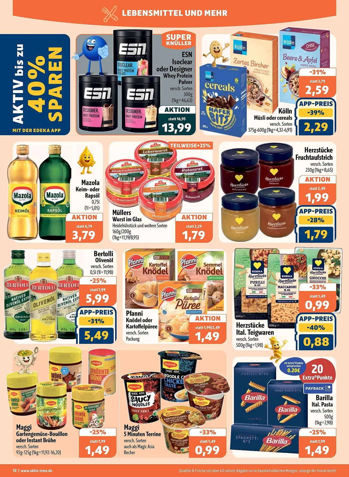 Aktiv Irma Prospekt von 23. Februar bis 28. Februar 2026 - Prospekt seite 10