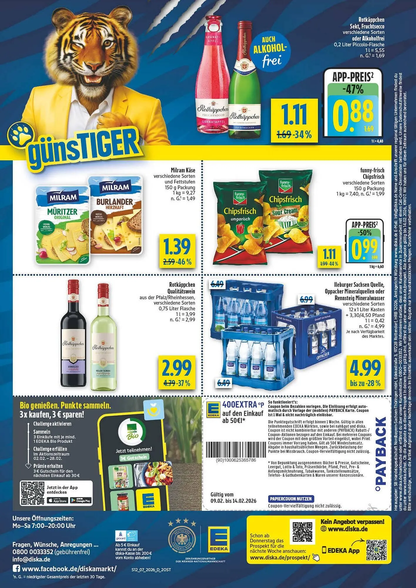 Diska Prospekt von 9. Februar bis 14. Februar 2026 - Prospekt seite 12