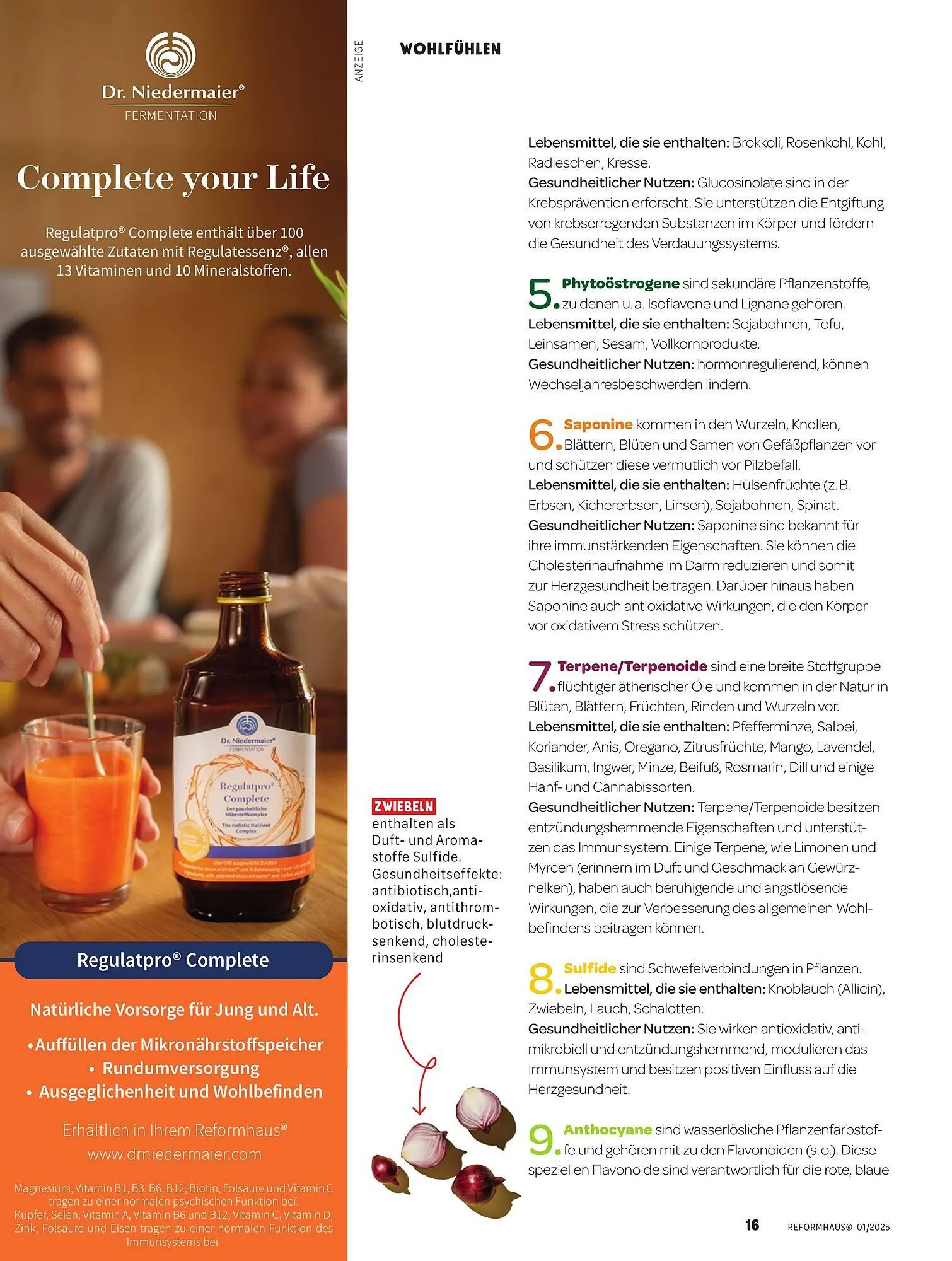 Reformhaus Prospekt von 1. Januar bis 31. Januar 2025 - Prospekt seite 16