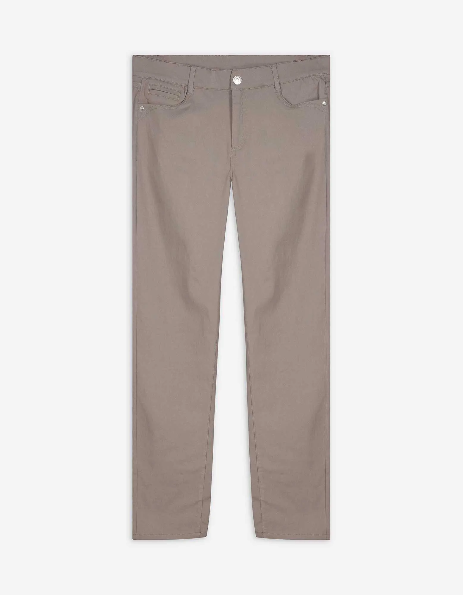 Jeggings - Misto viscosa - marrone