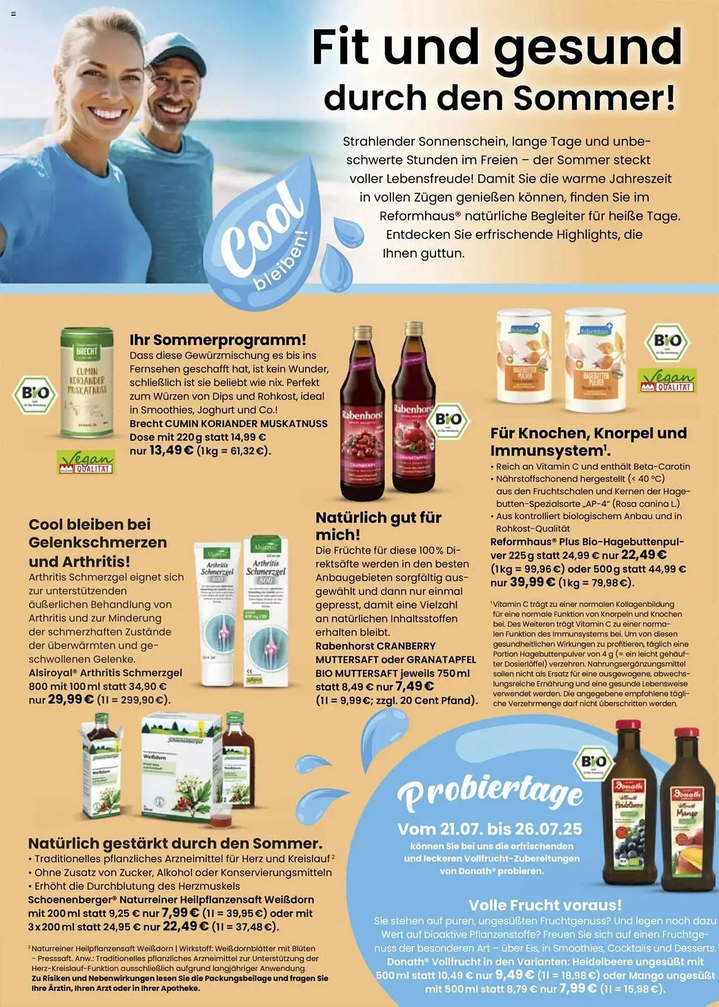 Vitalia Prospekt von 1. Juli bis 31. Juli 2025 - Prospekt seite 4