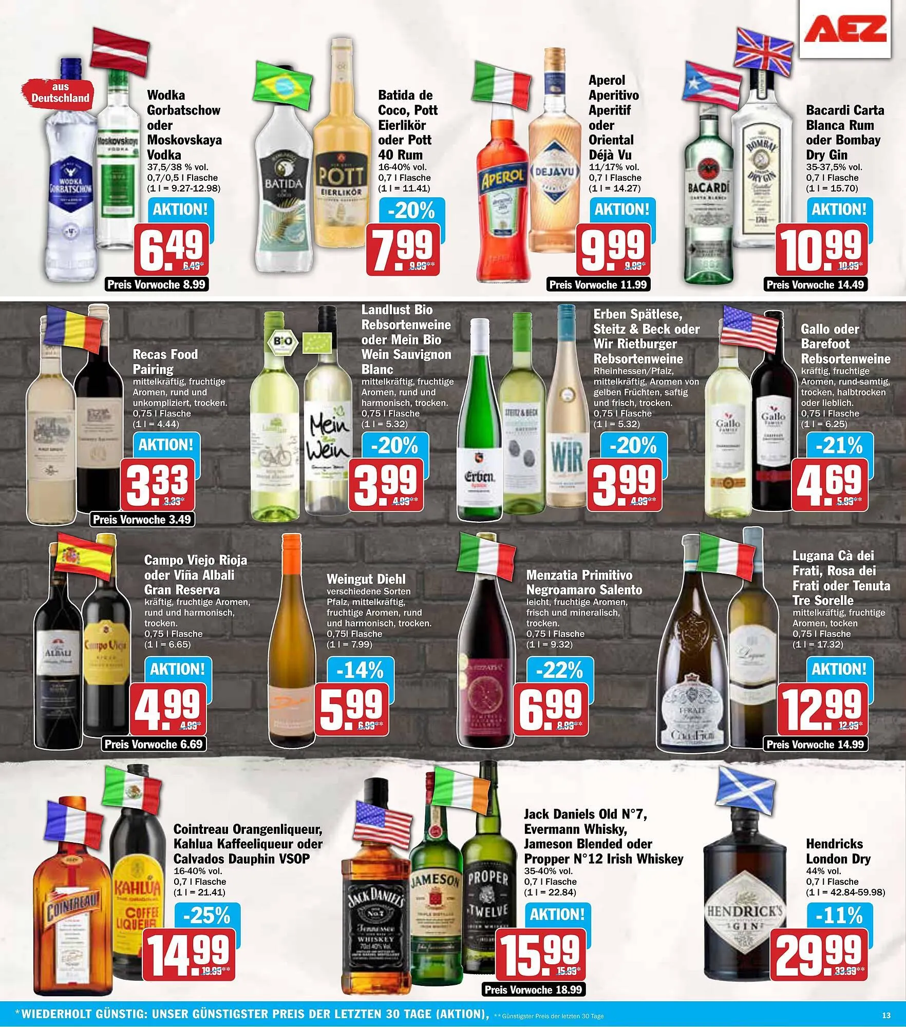 AEZ Prospekt von 28. Juli bis 3. August 2025 - Prospekt seite 13