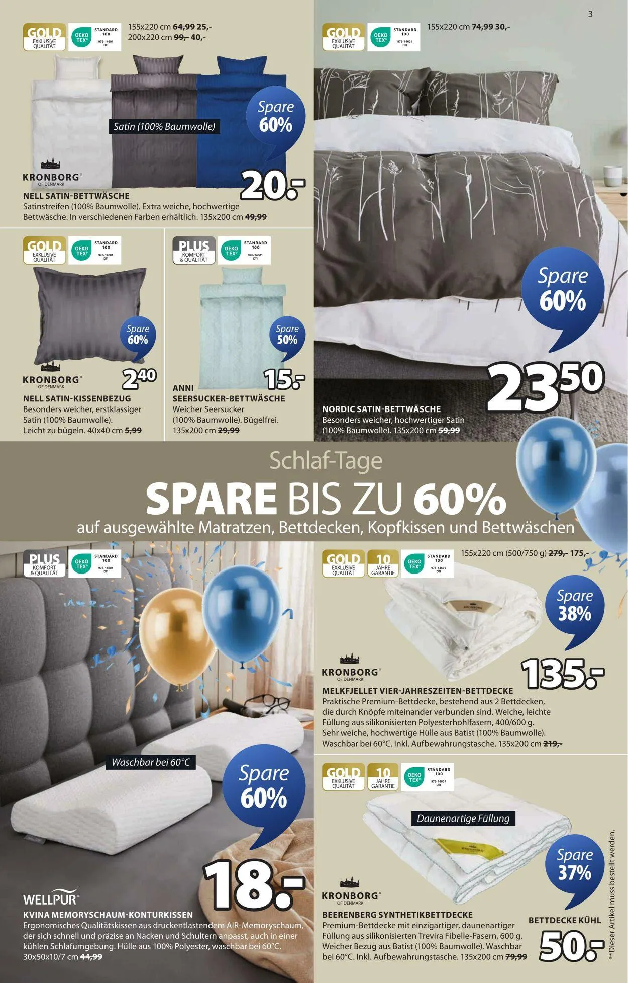 JYSK von 14. April bis 28. April 2025 - Prospekt seite 4