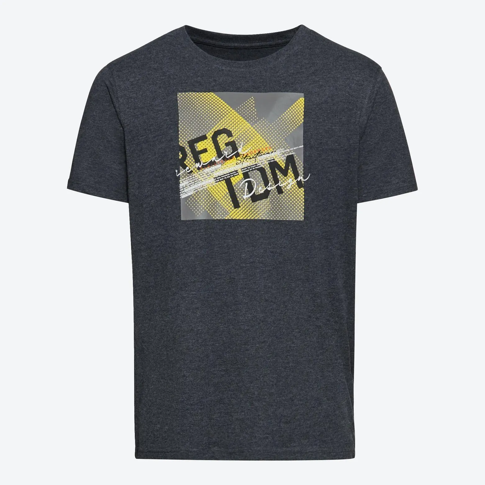 Herren-T-Shirt mit Brustprint