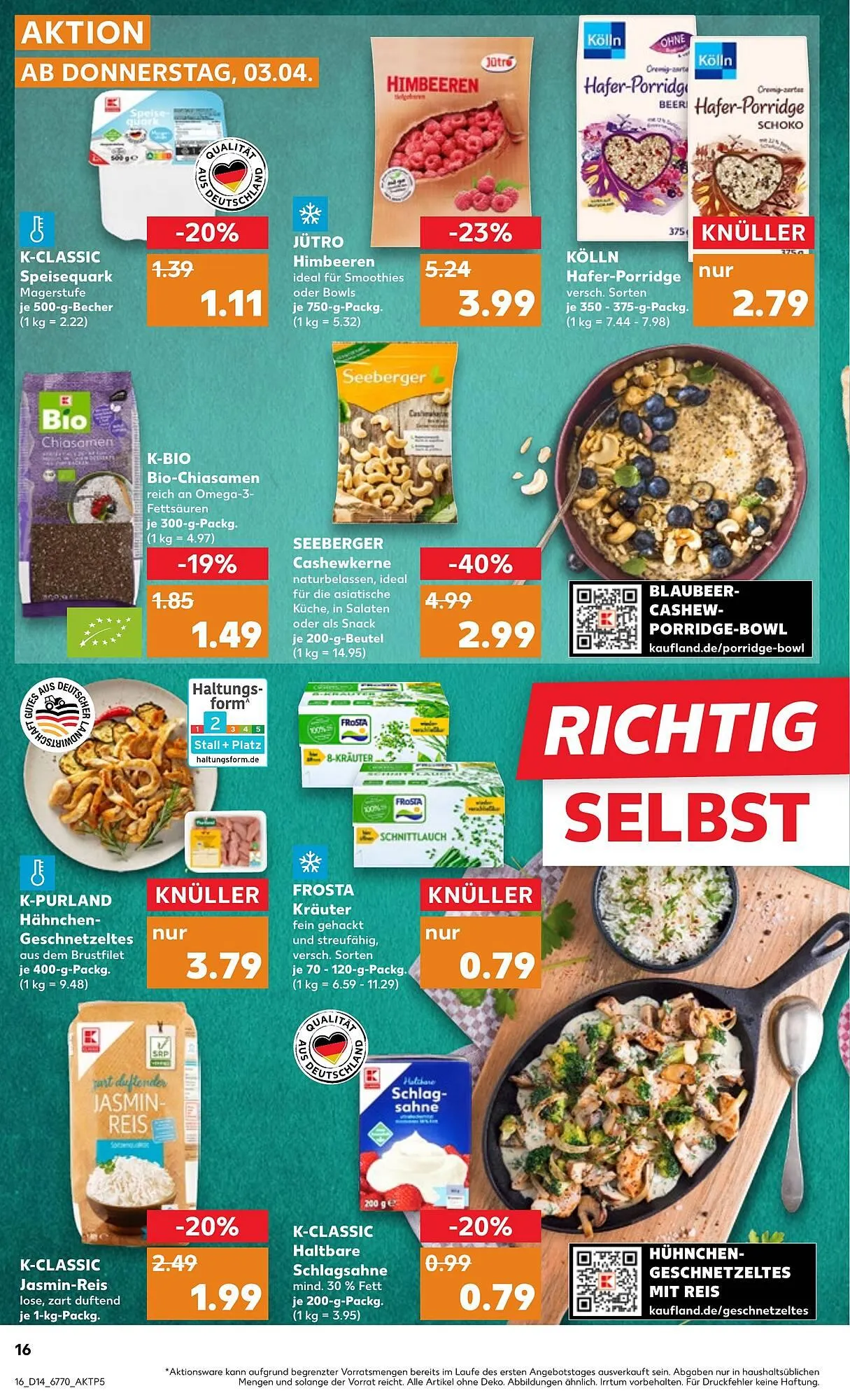 Kaufland Prospekt von 3. April bis 9. April 2025 - Prospekt seite 16