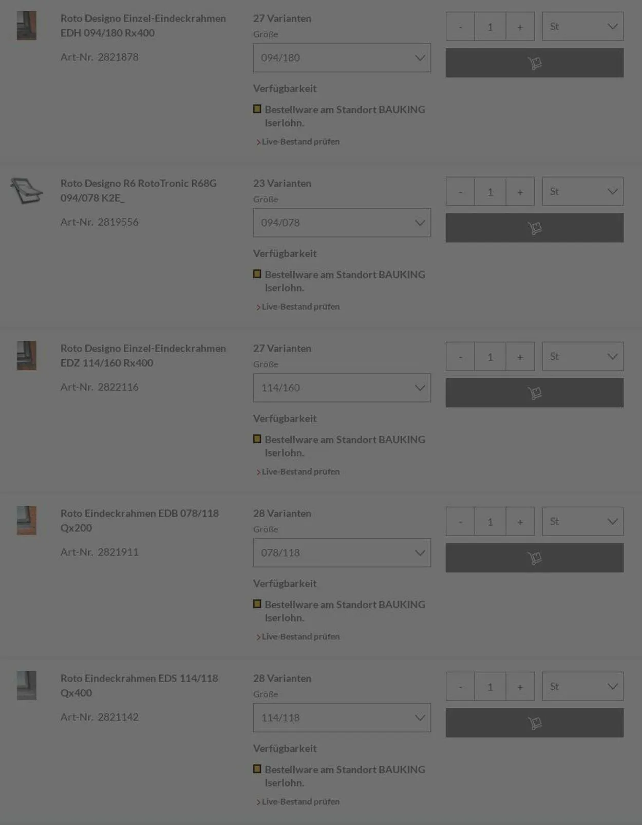 Bauking von 14. Juli bis 23. Juli 2025 - Prospekt seite 6