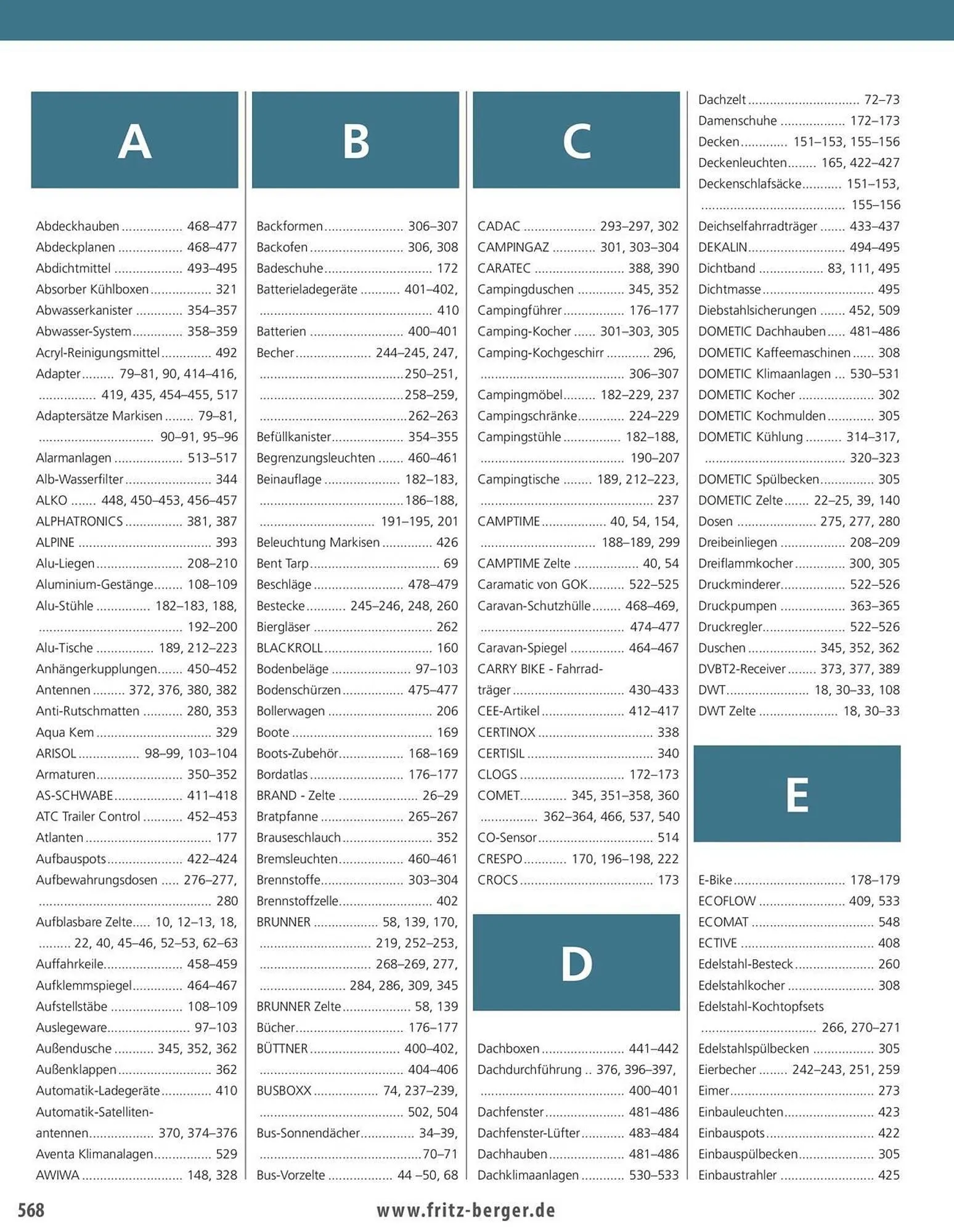 Fritz Berger Prospekt von 27. Mai bis 31. Dezember 2025 - Prospekt seite 572