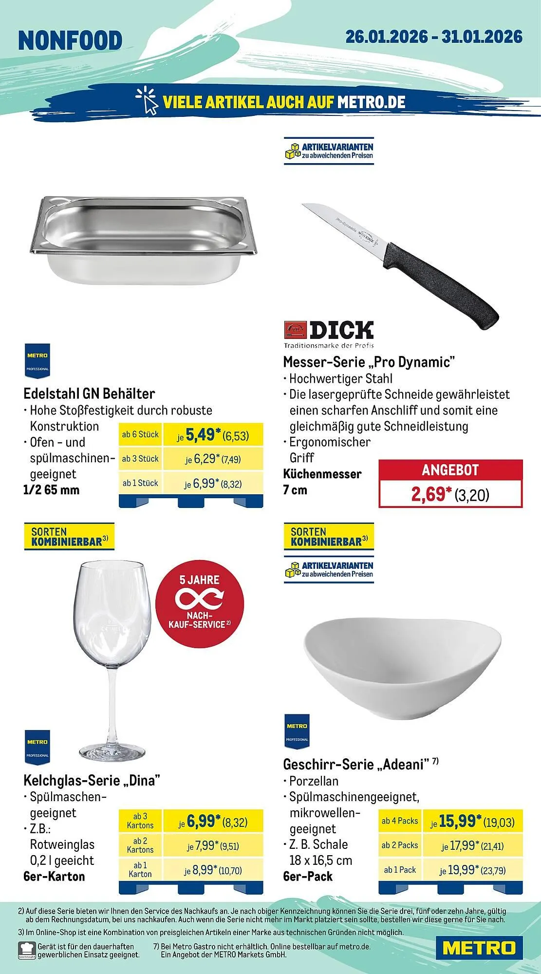 METRO Prospekt von 26. Januar bis 31. Januar 2026 - Prospekt seite 20