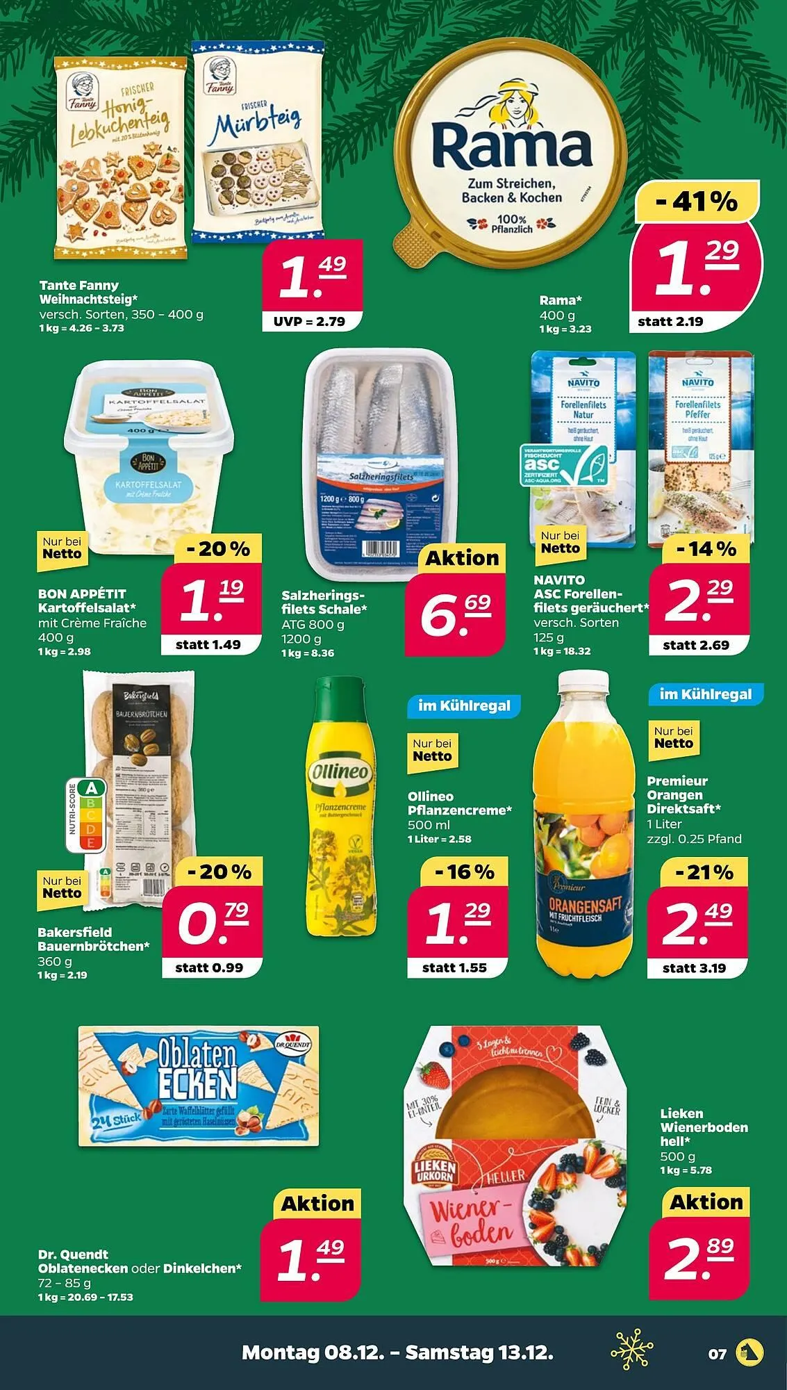 NETTO Prospekt von 8. Dezember bis 13. Dezember 2025 - Prospekt seite 7