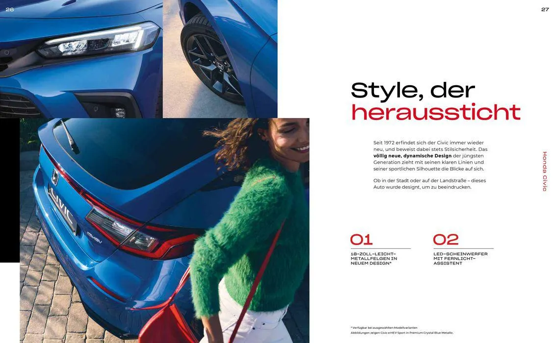 Honda CIVIC BROSCHÜRE von 11. April bis 11. April 2025 - Prospekt seite 14