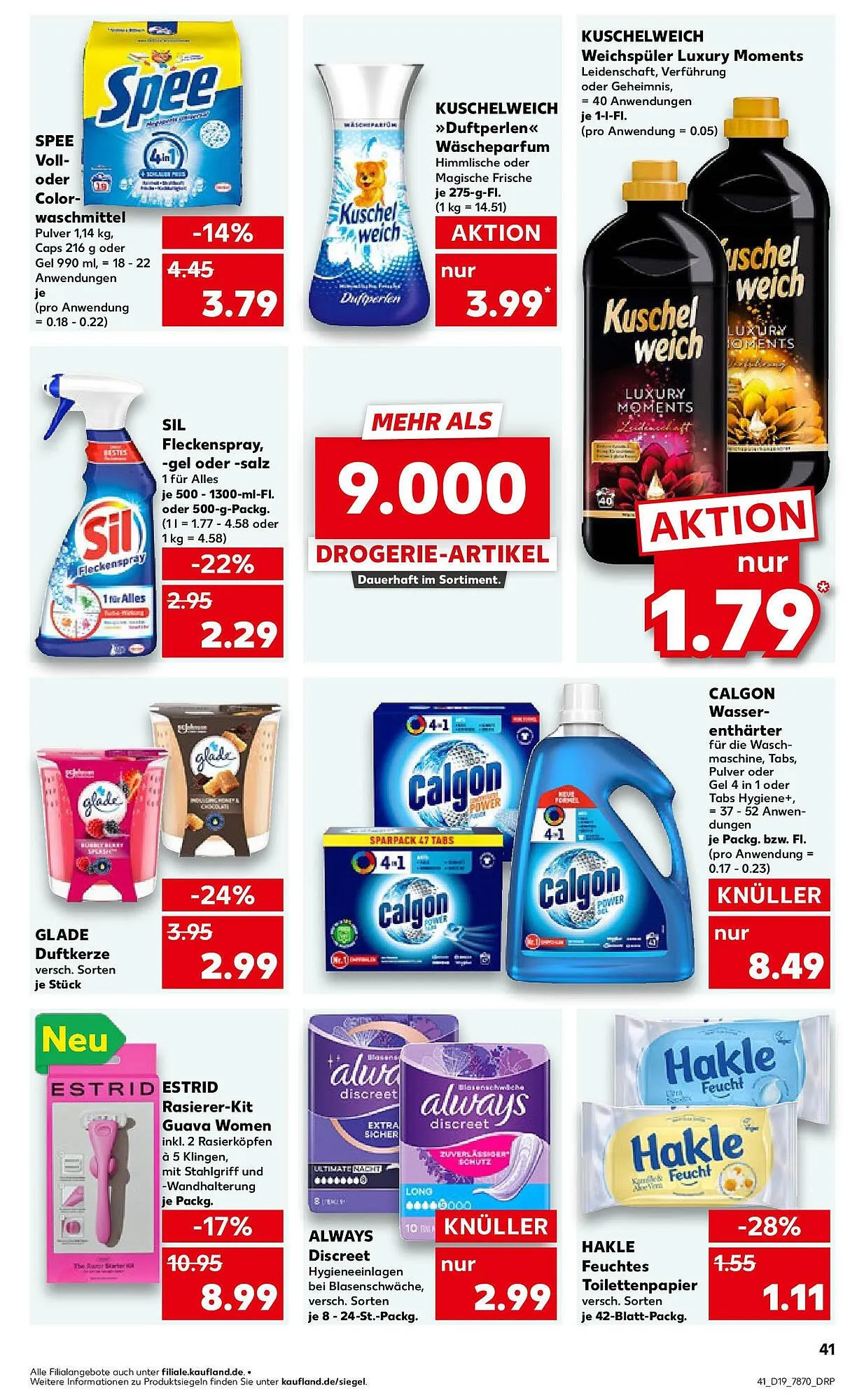 Kaufland Prospekt - Regio-Wochen von 7. Mai bis 14. Mai 2025 - Prospekt seite 41