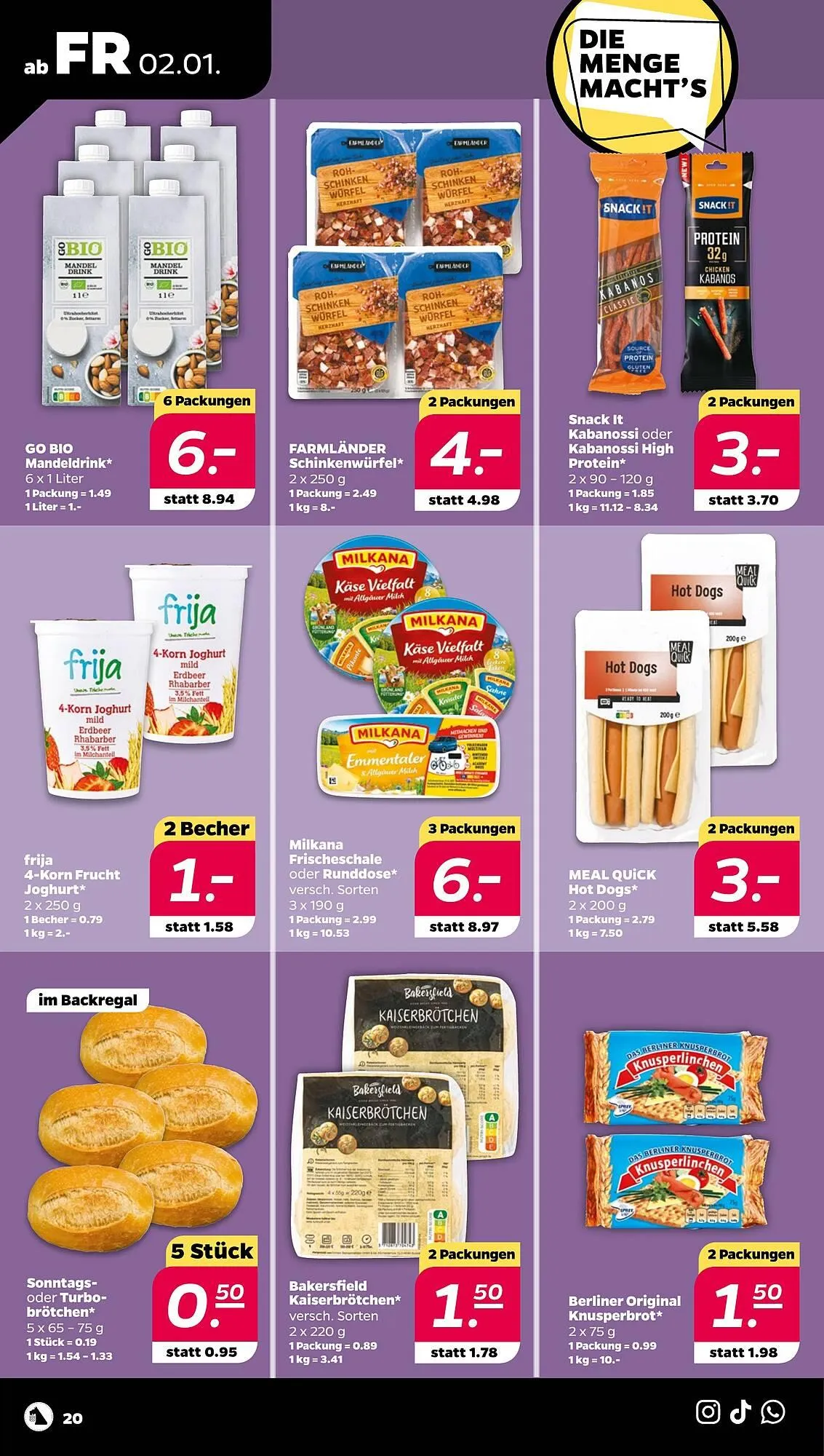 NETTO Prospekt von 29. Dezember bis 3. Januar 2026 - Prospekt seite 20