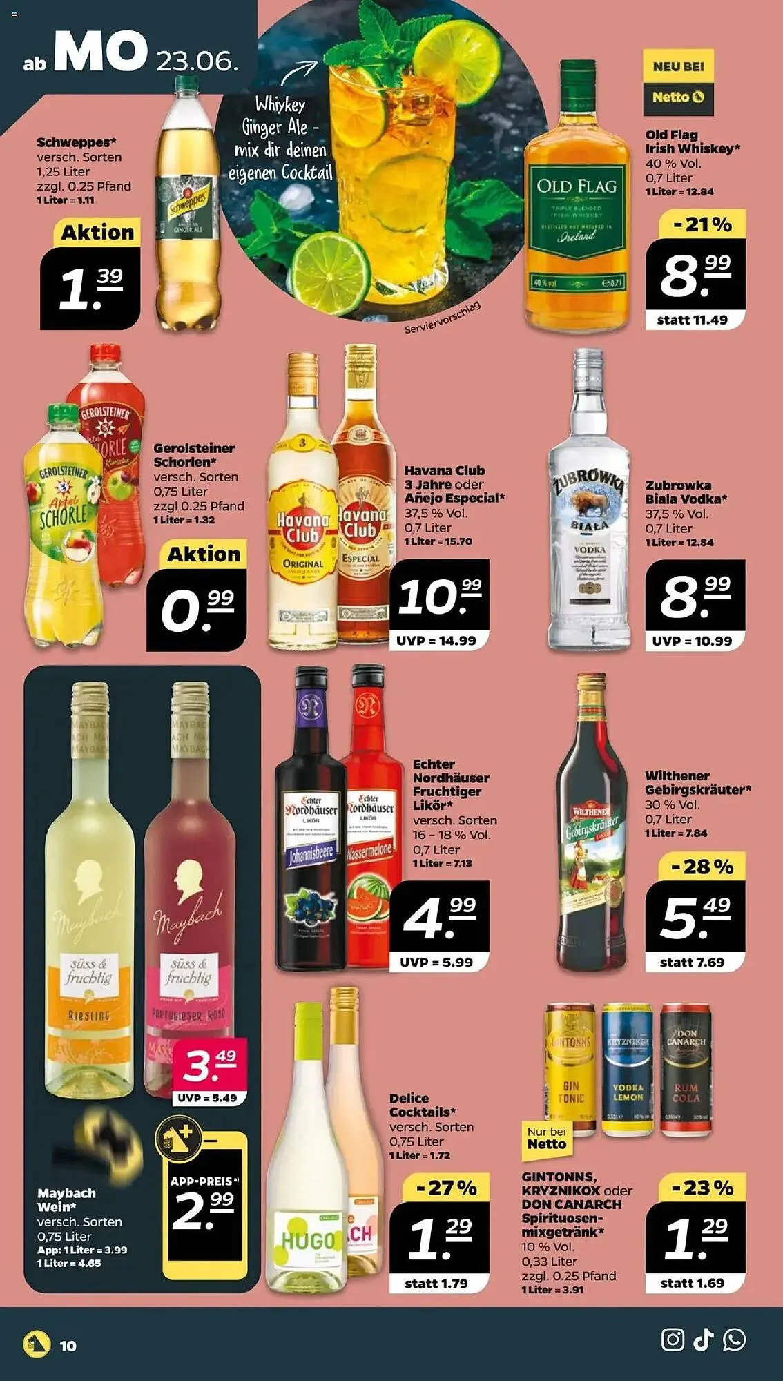 NETTO Prospekt von 23. Juni bis 28. Juni 2025 - Prospekt seite 14