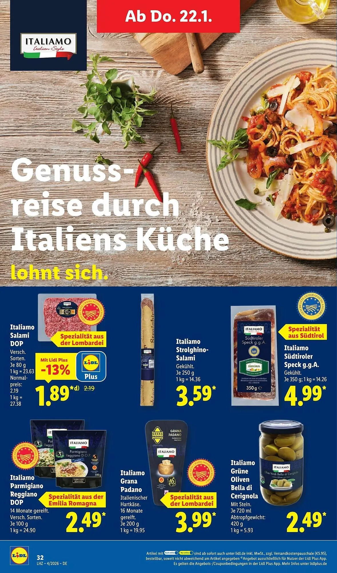 Lidl Prospekt von 19. Januar bis 25. Januar 2026 - Prospekt seite 46