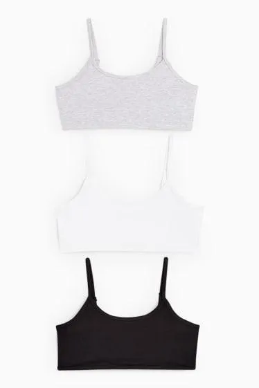 Multipack of 3 - crop top