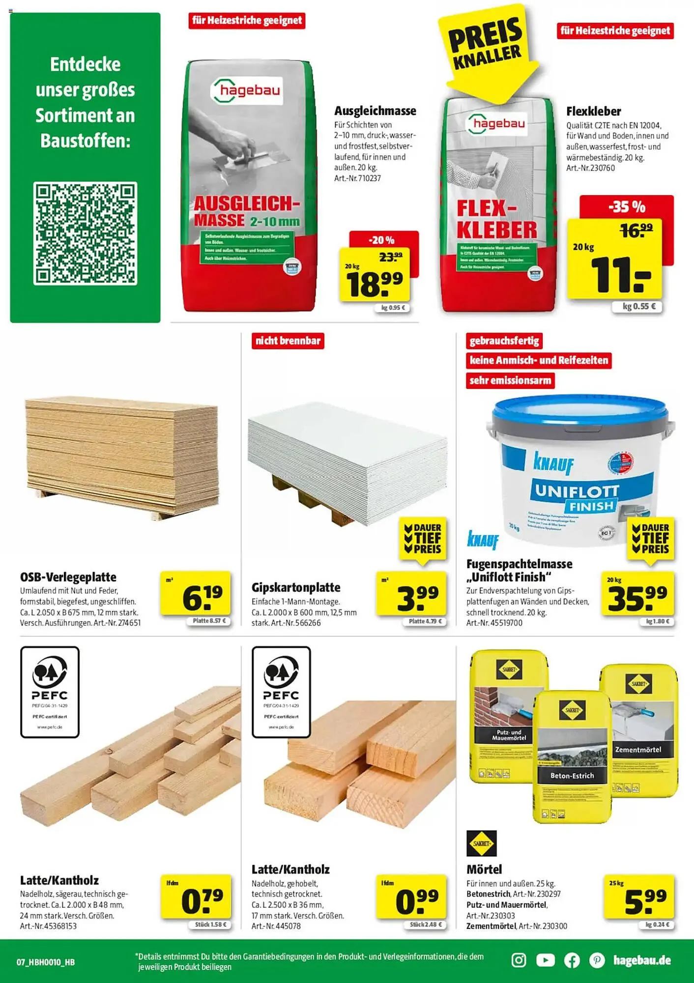 Hagebau Prospekt von 28. Februar bis 7. März 2026 - Prospekt seite 7
