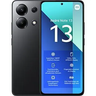 XIAOMI Redmi Note 13 128 GB Midnight Black Dual SIM