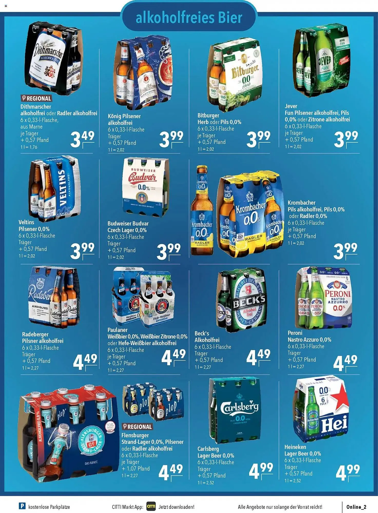 CITTI Markt Prospekt von 15. April bis 21. April 2026 - Prospekt seite 19