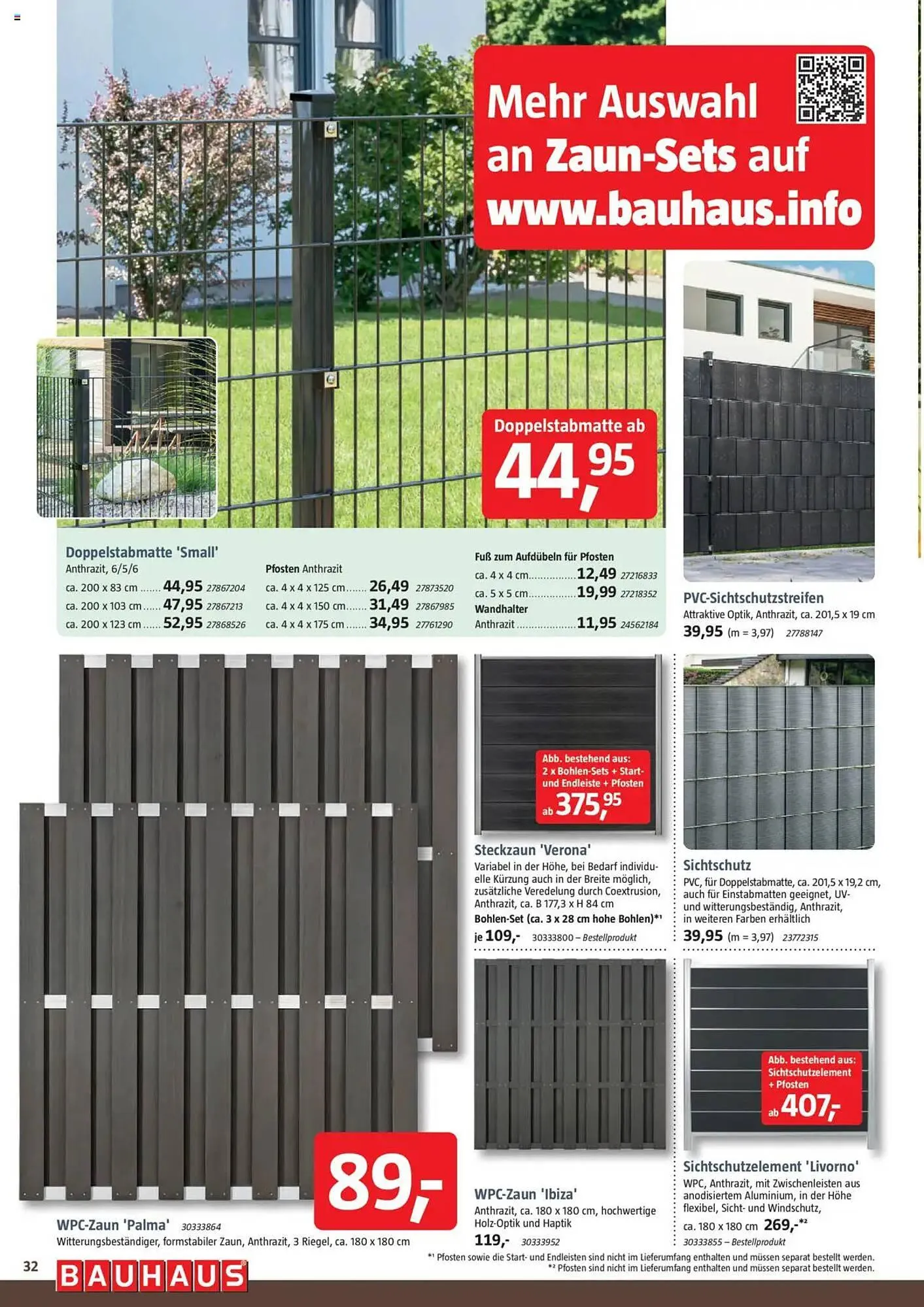 Bauhaus Prospekt von 3. Mai bis 31. Mai 2025 - Prospekt seite 32